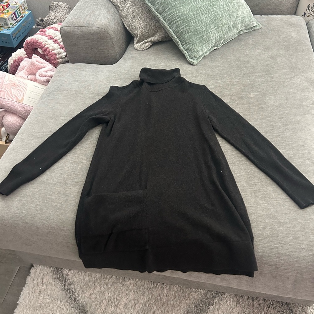 CAbi Classic Black Turtleneck Sweater